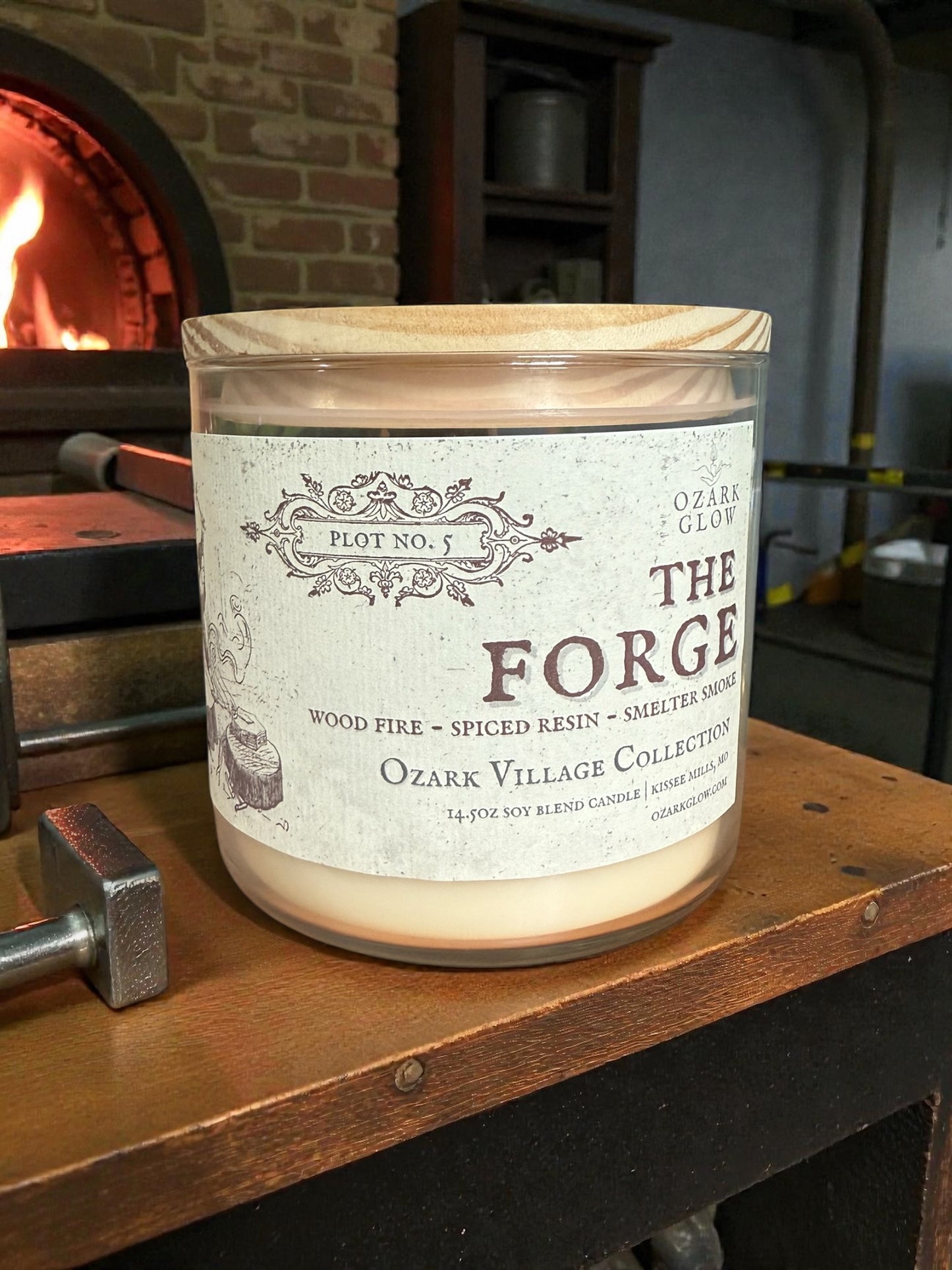 The Forge | Ozark Village Collection 3-Wick Candle