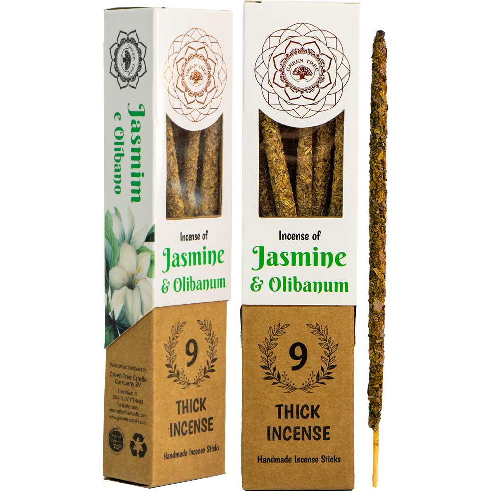 Green Tree Botanical Incense - Jasmine Sticks