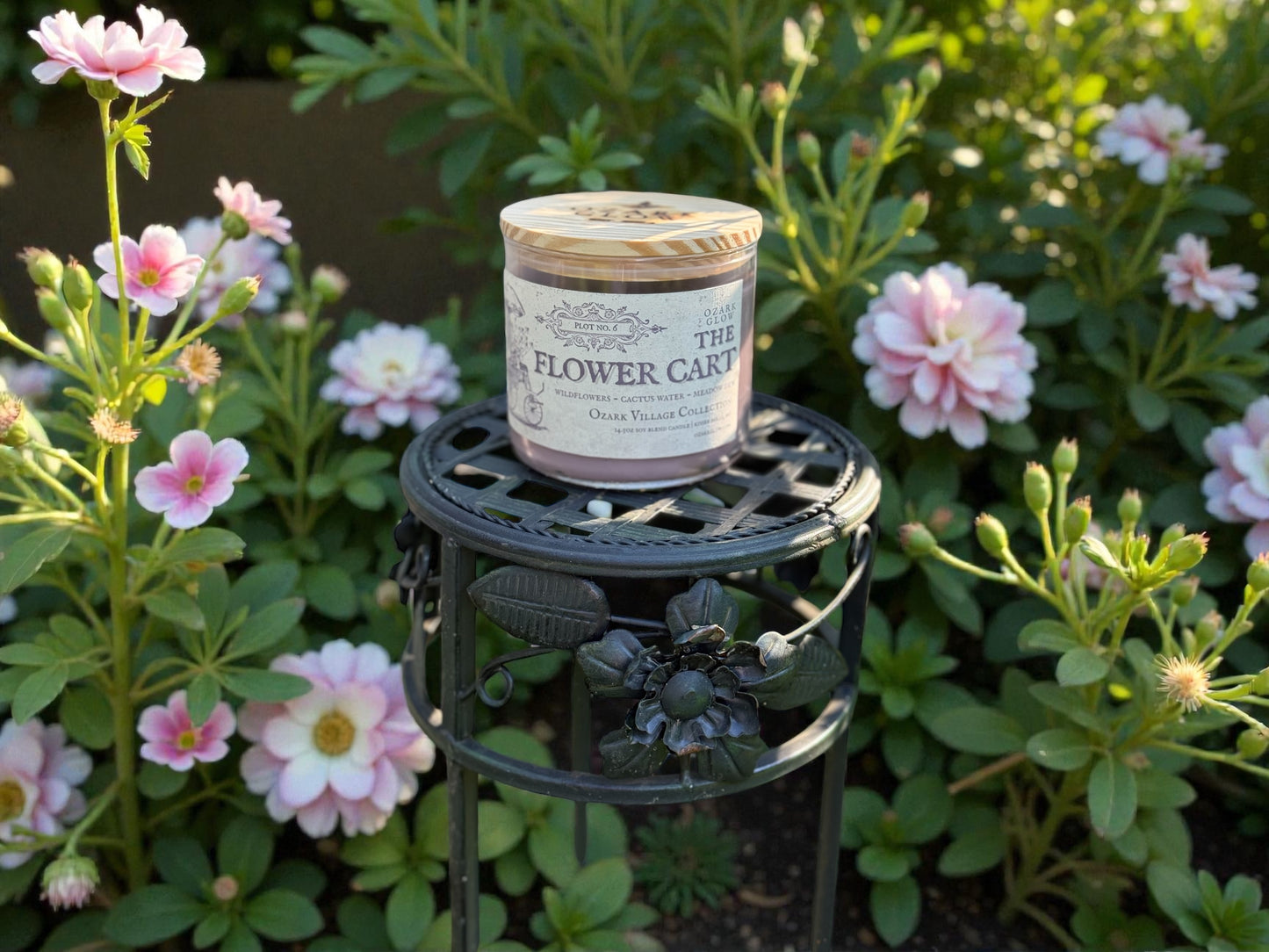 The Flower Cart | Ozark Village Collection 3-Wick Candle