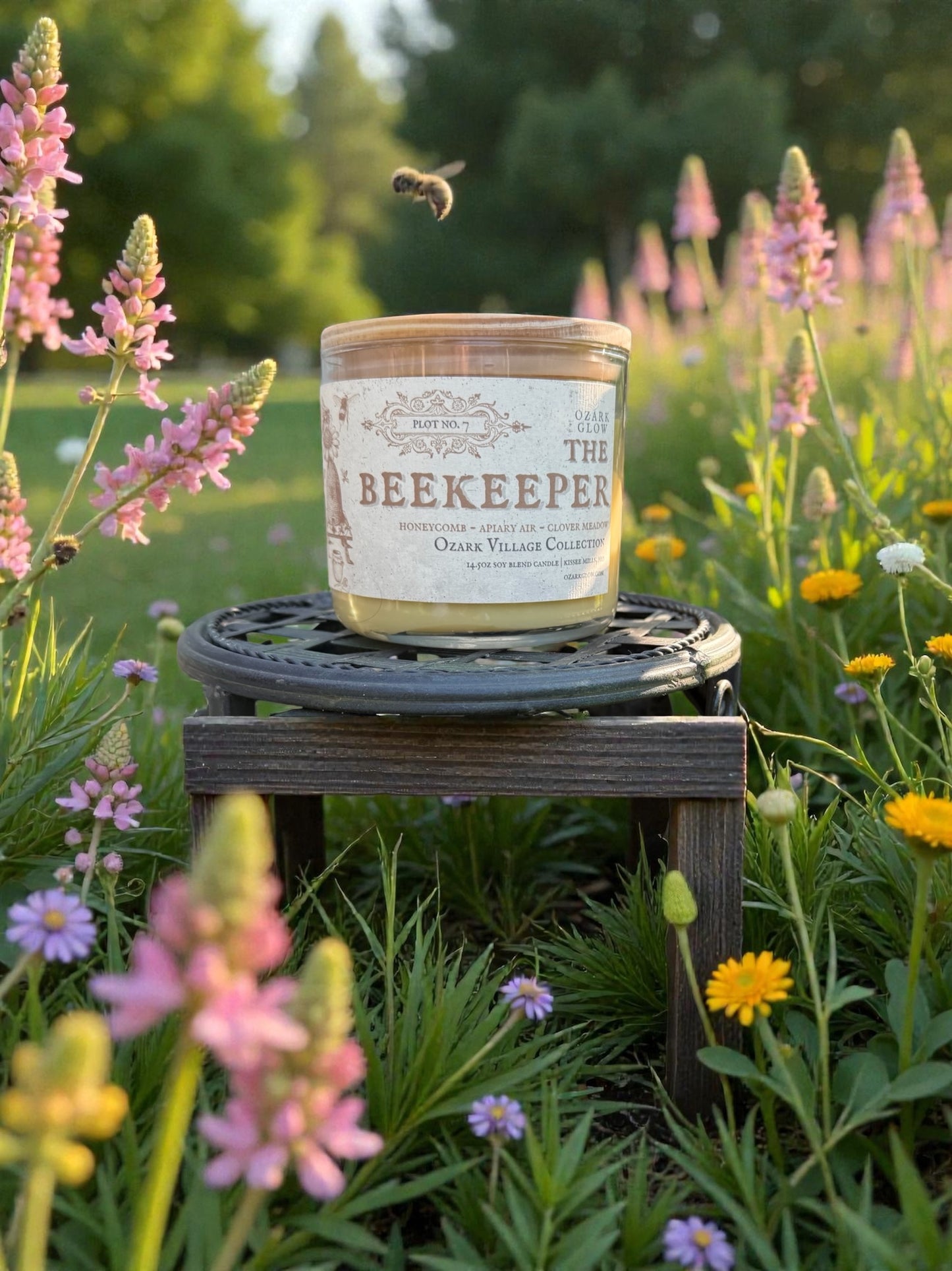The Beekeeper | Ozark Village Collection 3-Wick Candle