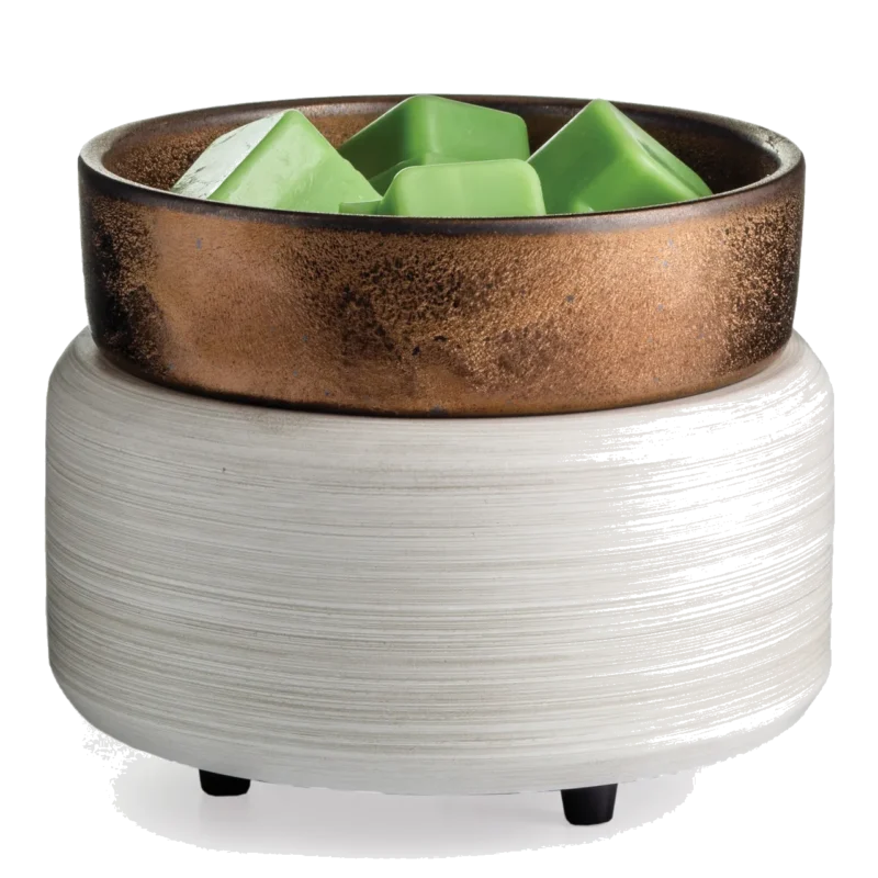 Washed Bronze 2-in-1 Wax Warmer