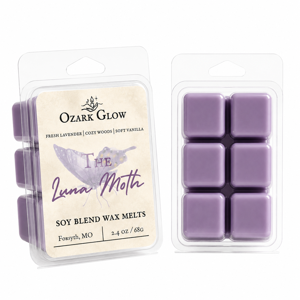 The Luna Moth Wax Melt