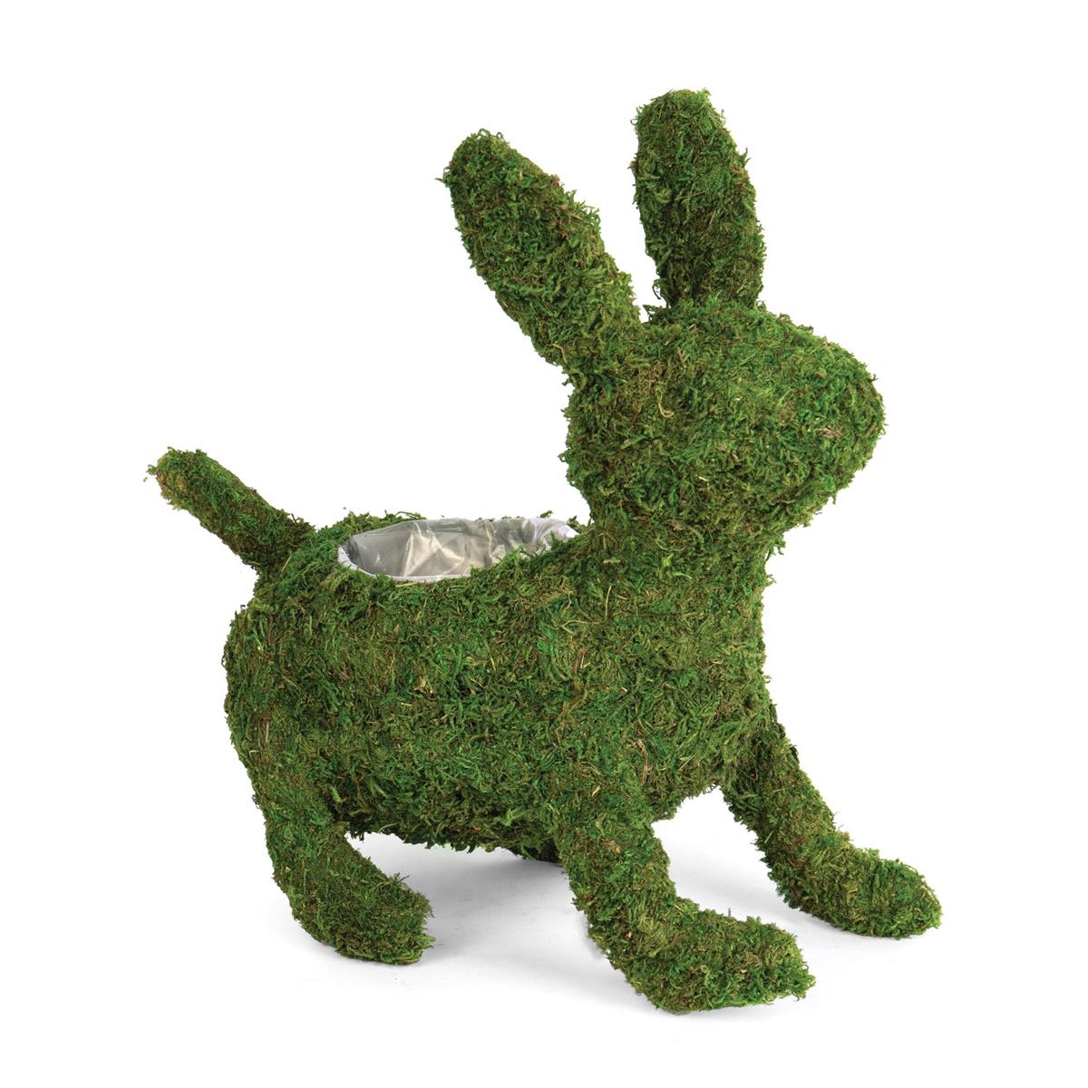 Moss Rabbit Planter