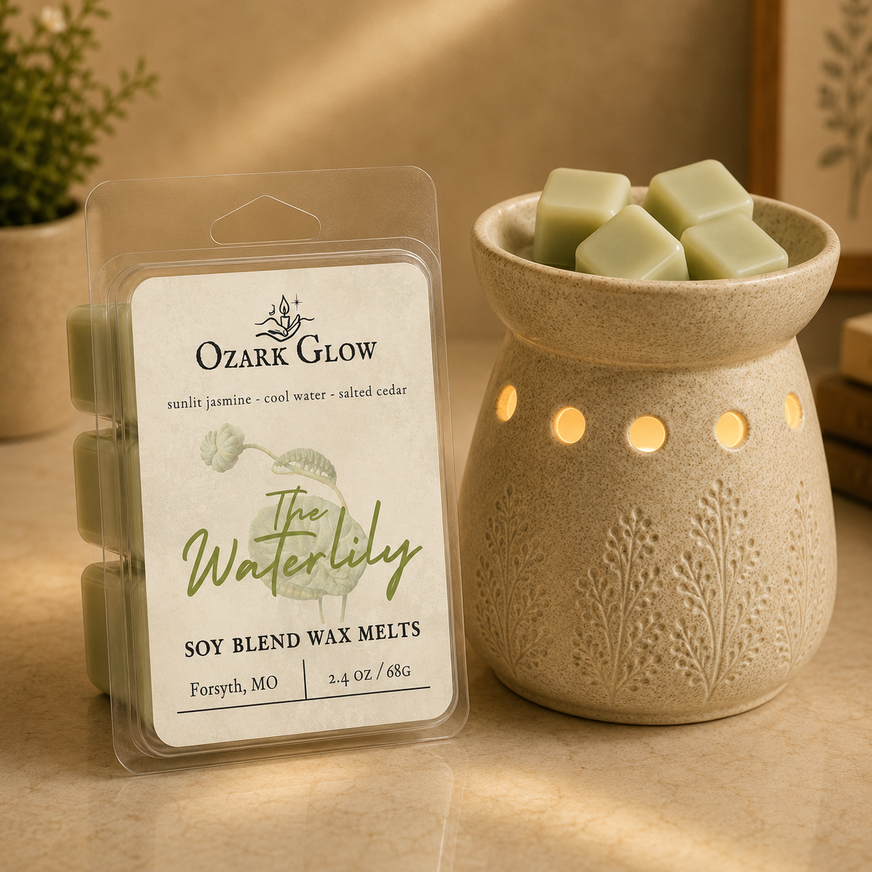 The Waterlily Wax Melt